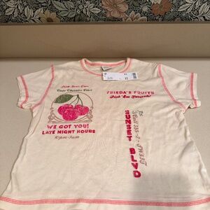 Urban outfitters t shirt cherry